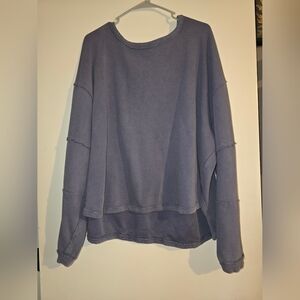 We The Free Blue Camden Sweatshirt